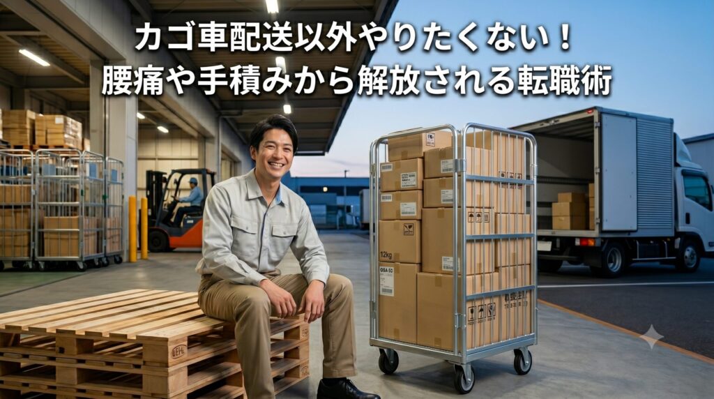 カゴ車配送以外やりたくない