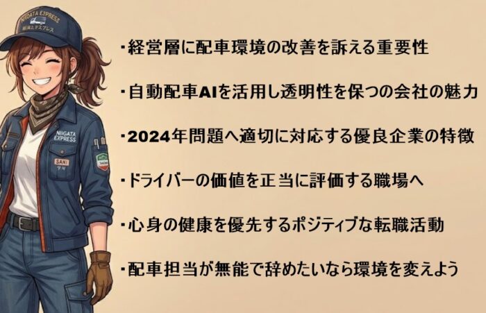 配車担当が無能で辞めたい場合のストレス解消法と転職の選択