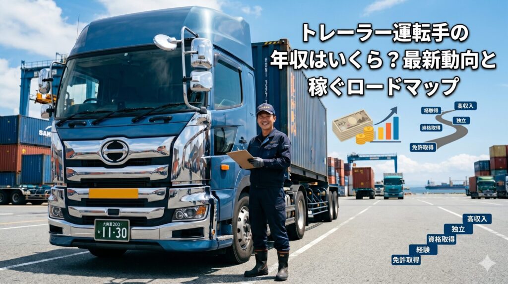 トレーラー運転手の年収