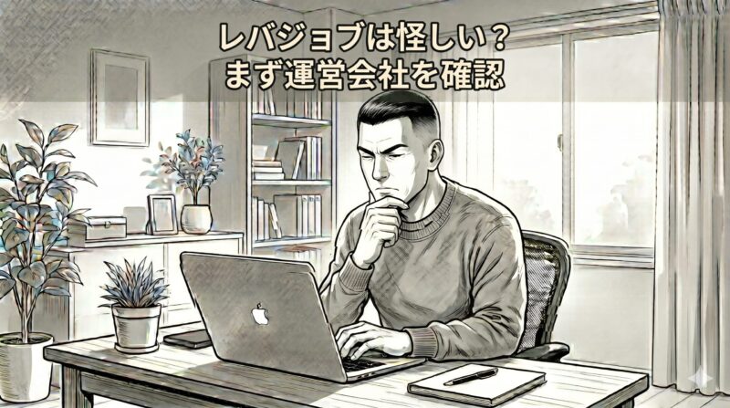 レバジョブは怪しい？まず運営会社を確認