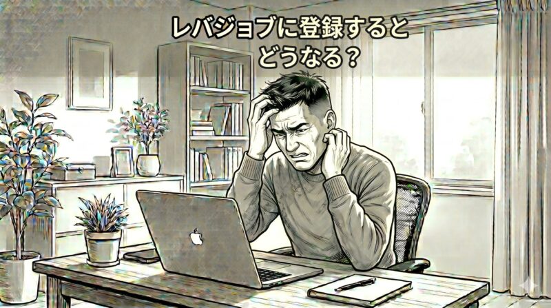レバジョブに登録するとどうなる？