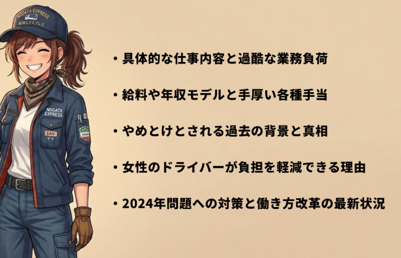 ヤマト運輸ドライバーがきがきついと言われる理由と労働環境の実態